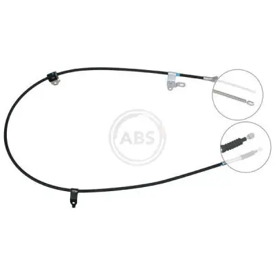 Cable de accionamiento, freno de estacionamiento A.B.S. K19328 Solo Hoy
